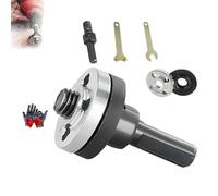 Conjunto De Conexión De Tres Hilos, Adaptador De Mandriles De Tornillo De 10 A 13 Mm Con Llave De Tornillo, Adaptador De Abrasión De Ángulo De Conversión Conjunto De Conexión Para (1 conjunto,B-10mm)