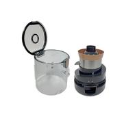 Conjunto de contenedor de polvo, taza ciclónica negra, compatible con Jimmy H10 Pro / H10 Flex, repuestos for aspiradoras(Cup and Cyclone)