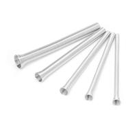 Conjunto de contenedor de tubo de resorte de 5 piezas, 21 cm de acero súper elástico Tubo de resorte Bender PVC Alimento eléctrico de alambre