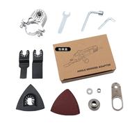 Conjunto De Convertidor De Molinillo De Ángulo - Adaptador De Molienda De Ángulo De Conversión De Perforación Eléctrica | Kit De Adaptador De Cabeza Universals Multipropósito Para Trabajos Detallados