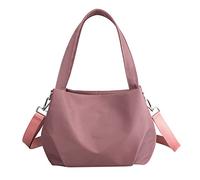 Conjunto de cosméticos genéricos para mujeres cordón bandolera de caballo ligero versátil bolsa casual pequeña bolsa fresca Etiquetas de equipaje de crucero para crucero, rosa, Talla única