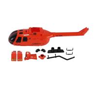Conjunto de Cubierta de Concha de Ajuste Universal Compatible con C186 C-186 RC Helicopter Airplane Drone Repe Spare Accesorios Accesorios de terceros Reemplazo de terceros(Orange)