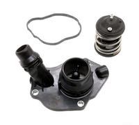 Conjunto de cubierta de termostato, paquete de 1, para sistemas de refrigeración BMW, regulación óptima de la temperatura del motor, construcción resistente al calor, reparación de automóviles