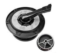 Conjunto de cubierta de válvula, SPX0714BA cubierta de llave y mango compatible con válvula multipuerto para Hayward modelo SP0714T