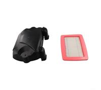Conjunto de cubierta limpiadora de soplador de hojas con filtro para unidades de mochila EBZ8500 EBZ8550 EBZ8500RH, carcasa de plástico atrapa desechos de polvo para mantenimiento de jardines al aire