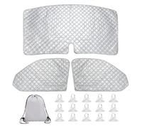 Conjunto De Cubierta Ventana Persiana Térmica Interna Protección Parasol Accesorios Exteriores para Parabrisas Parasol para Coche para ProteccióN Rayos UV