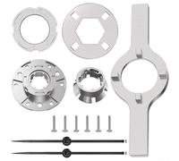 Conjunto de cubo de accionamiento de lavadora W10324651 - Kit de reparación de cubo impulsado por cesta de acero inoxidable para modelos Kenmore 25 x 9 x 4 cm