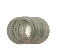 Conjunto de cubo pequeño de embrague de 2,5 mm compatible con piezas de motocicletas automotrices DR200 QM200GY GS200 GXT200 Embrague de mastín tibetano tambor antiguo pequeño(iron 6 pcs)