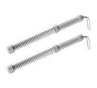 Conjunto de cuerda de batalla de 2: una cuerda de entrenamiento corta fácil de usar. El recubrimiento anti-deslizamiento permite un agarre firme, el diseño de amortiguadores a prueba de enredos