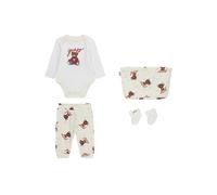 Conjunto de cuerpo, pantalón y calcetas para bebé Guess 12 mois