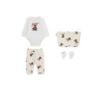 Conjunto de cuerpo, pantalón y calcetas para bebé Guess 6/9 mois