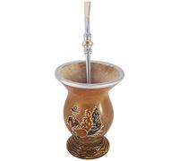 Conjunto de Cuia e Bomba INOX para tomar Chimarrão