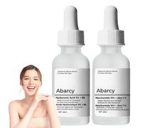 Conjunto de cuidado de la cara de paquete Tratamiento facial: cido hialurnico con 2% + vitamina B5 y niacinamida 10% + zinc 1% Hidratante Sero para