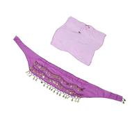Conjunto De Danza del Vientre De Ganso: Pañuelo para La Cabeza Y La Cadera De Ganso De Porche. Ideal para Fiestas, Festivales Y Uso Diario.