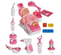 Conjunto de dentista infantil genérico | Juguete educativo realista y juguetón de imitación | Estuche médico detallado, para guardería, escuela, , casa, ocio en familia, tiempo tranquilo