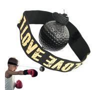 Conjunto de diadema de bola reflejo de boxeo,Bola de reflejo de boxeador | Diadema de entrenamiento de boxeo para adultos - Bolas de reflejo compactas para desarrollar agilidad para el salón, el patio