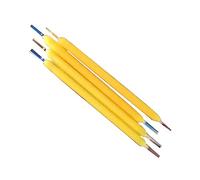 Conjunto de Diodos LED， 10 Pcs DC3V 12V 57V 100mA LED COB Chip Diodes For Edison Bulb Accessories Multicolor 38mm(Cool White)