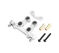 Conjunto de dirección de aleación de aluminio 7075-T6 para Tamiya 1:10 DT-04 R/C Fighter NXGEN-58741 actualizaciones - Plata