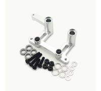Conjunto de dirección de aluminio plateado para Traxxas Slash 2WD Nitro Slash Bandit Rustler 2WD Ford F-150 Raptor 2WD 3743