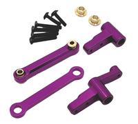 Conjunto De Dirección RC - Accesorios De Actualización De Coche RC | Componentes De Servodirección | Reemplazo Del Grupo De Economía De Servo De Dirección, Accesorio R-C De Aluminio De Alto Pre