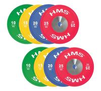 Conjunto de discos de musculación HMS TBR PROFI TU Unisex
