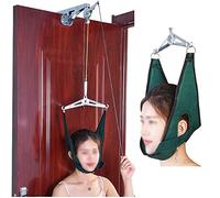 Conjunto De Dispositivos De TraccióN Cervical, sobre La Puerta Dispositivos DescompresióN De La Columna Vertebral MáQuina OrtopéDica TraccióN Arriba Conjunto Fisioterapia Alivio del Dolor