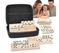 Conjunto De Dominos Para Adultos - Colección Numerada Completa, Entretenimiento De Emparejamiento Tradicional, Basado En Azulejos De Reunión Social, Kit Completo De Juego De Jugador Clásico |