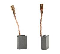Conjunto de dos cepillos de carbono para motor eléctrico 6.1x10.7x14 mm