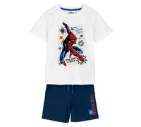 Conjunto De Dos Piezas French Terry Spiderman BLANCO - 3 Años | MACHO CERDà
