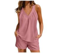 Conjunto De Dos Piezas Pantalon Y Blusa Conjunto Padel Dama Tallas Señora Super Negras Comprar Cortas Short Oferta Sudadera Formal Moda Colores Hija Negros Set Amarilla