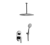 Conjunto de ducha a techo Omnia latón cromado de Källa