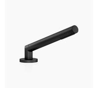 Conjunto de ducha con flexo Dornbracht META para instalación en el borde de la bañera o en el borde del azulejo, 27702660-33, Color: Negro Mate