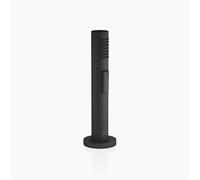 Conjunto de ducha Dornbracht, roseta redonda, sistema antical, 27731970-33, Color: Negro Mate