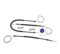 Conjunto De Elevalunas Compatible Con VW Para Polo 9n 2001 2002 2003 2004 2005 2006 2007 2008 2009 2010 2011 2012 Kit De Clips Delanteros Izquierdo Para Regulador Ventana Eléctrico