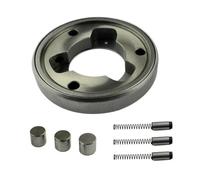 Conjunto de Embrague de Arranque unidireccional, Rodillo de rodamiento de Cuentas de Volante Compatible con GN250 GN TU GZ 250 E GN250E GZ250 Marauder TU250(Flywheel and Beads)