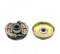 Conjunto de embrague de doble cinturón compatible con 168F 170F GX160 GX200 Motores adecuados para bombas de agua Máquinas de trilos