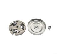 Conjunto de embrague de motosierra 3/8 6T piñón para Echo CS370 CS400 Kit de reparación de rodamientos de tambor de embrague de motosierra (placa conducida)