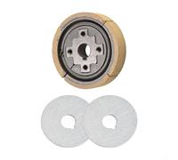 Conjunto de embrague para motores EH12, EH12-2D y EH12- y generador de cortacésped Mikasa MT-72FW - 15 mm ID × 80 mm OD Metal Clutch con junta (1 juego) (1 juego) (1 juego)