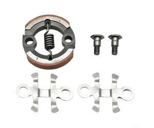 Conjunto de embrague plateado para cortacésped de 76 mm, tamaño compatible con Kawasaki Tj45 Plus Tj53 unidades para desbrozadora, transferencia de energía, construcción de metal, instalación simple