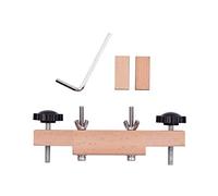 Conjunto de empaques corcho para abrazadera puente guitarra Herramientas luthier reparación personalizada Diseño agujero roscado Grifo ajuste grande con llave guitarristas Luthiers profesionales