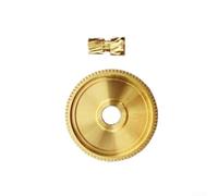 Conjunto de engranaje de latón dorado compatible con carretes de pesca Daiwa Pr100h y Pd106h, juego de piñones de embrague de alta resistencia para reparación (mano derecha)