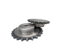 Conjunto de engranajes de pinón, 1 Uds. Engranaje de cadena 12A acero A3 10T-23T engranajes piñón accionamiento dientes