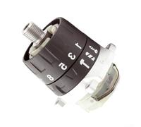 Conjunto de engranajes de taladro eléctrico,122B23-1 Pieza de repuesto de plástico metálico,Para XPH15 DHP487 Negro para reparación de herramientas eléctricas