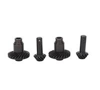 Conjunto de engranajes helicoidales control remoto negro de control frontal y trasero engranaje de acero diferenciales de eje de acero para traxxas 1/18 RC Vehicle