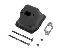 Conjunto de escape con cubierta piñón junta perno for motosierra STIHL MS 250 025 021 210 023 230 11231413200 / 11231400606