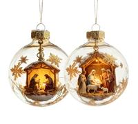 Conjunto De Escena De La Natividad, Decoraciones Del Árbol De La Natividad Conjuntos De La Natividads De Navidad Nacimiento De Jesús A-dornos Cristianos, A-dorno Religioso Figura De La Natividads