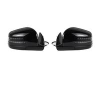 Conjunto De Espejo Lateral Eléctrico Para Mercedes Para Benz Clase GL GL350 GL450 GL550 2005-2009 2010 2011(Black,1 Pair)