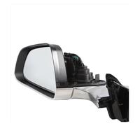 Conjunto de espejo lateral Espejo retrovisor Exterior de galvanoplastia izquierda líder, espejo lateral para Tesla para modelo 3, piezas repuesto