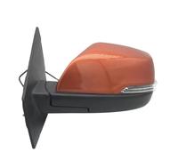 Conjunto de espejo retrovisor automático compatible con Chery Tiggo 2/3x 2014-2018 Espejo trasero for automóvil Sin plegado automático y con plegado automático(With Heating-orange-Left)