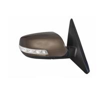 Conjunto De Espejo Retrovisor Coche 9 Cables Para Kia Para Sorento 2009-2014 Con Luz Señal Giro Calefacción Eléctrica Plegable 87610-2p150 Espejos Exteriores(Bronze,bien)